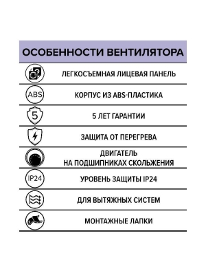 Вентилятор накладной WAVE D120 ERA